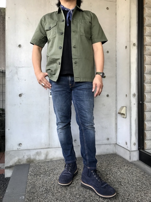 半袖型 SHIRTS JACKET NUDIE JEANS_d0152280_12234219.jpeg