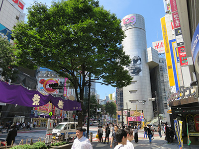 9月10日㈫の109前交差点_b0056983_11240637.jpg
