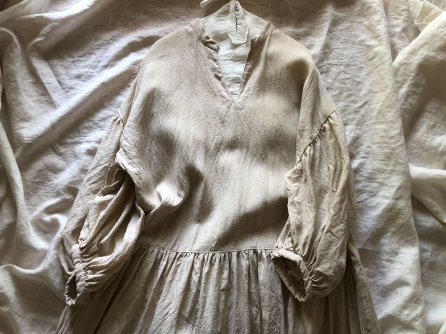 AN Linen／newBALワンピース_b0173176_12073232.jpg