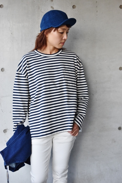 Indigo SWEAT VEST_d0152280_05453169.jpg