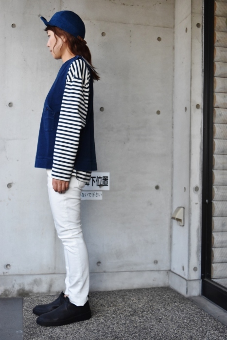 Indigo SWEAT VEST_d0152280_05463644.jpg
