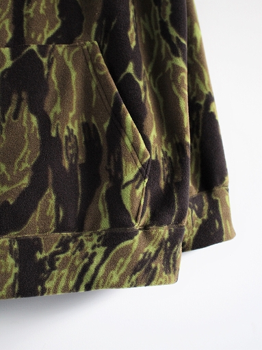 Needles Sportswear Warm-Up Hoodie - Poly Fleece / Tiger Camo Stripe_b0139281_12211369.jpg