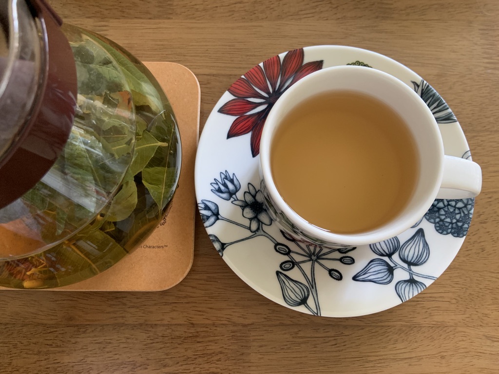 レモンマートルのHerb tea_b0349795_07463649.jpg