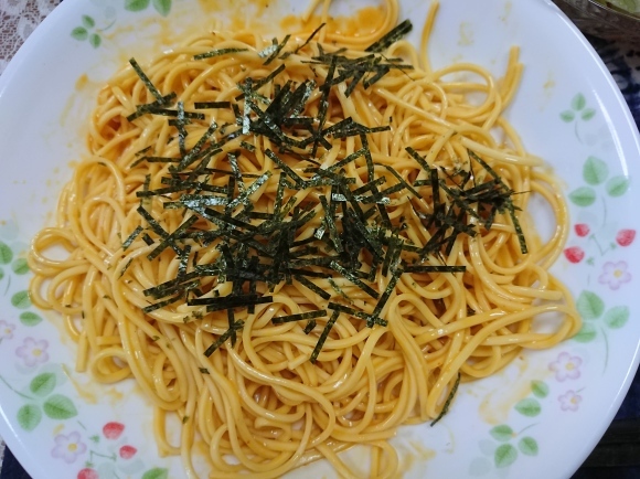 9/12 オーマイ糖質50%OFFパスタ with 100ロー うにクリームソース_b0042308_10004203.jpg