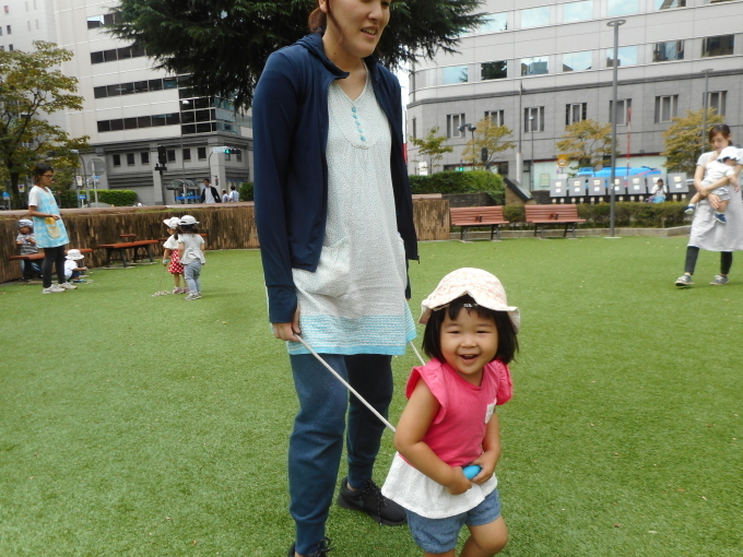 久しぶりのお外遊び♪_d0148342_16454640.jpg