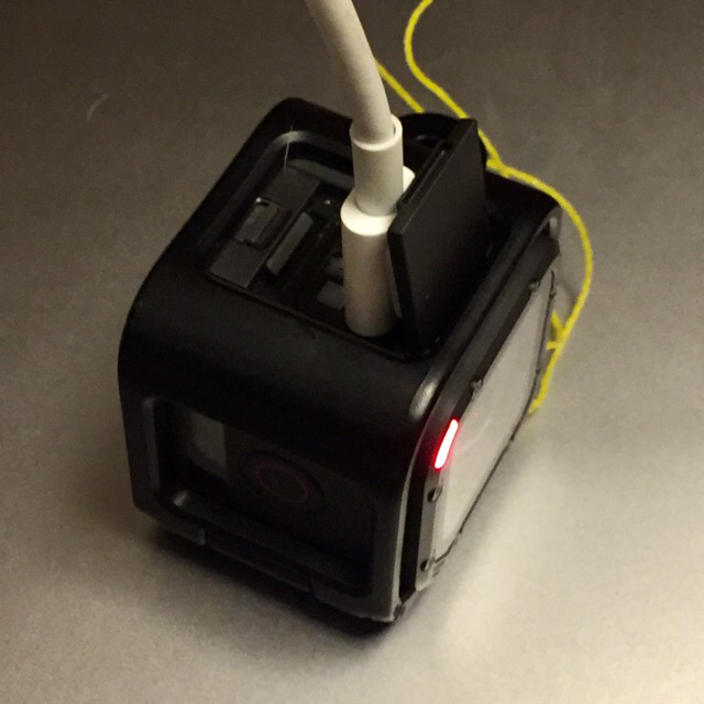 Gopro Hero5 Sessionのドア取り付け カワセミ王国
