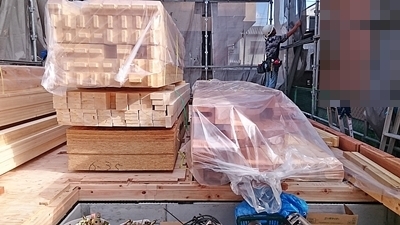 竹橋町モデルハウスが上棟しました。_d0390217_13433838.jpg