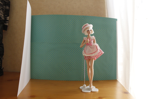 ドール撮影用背景を安価なペーパーで作る T S Photo Diary3 Grass Field ドール撮影用背景を安価なペーパーで作る T S Photo Diary3 Grass Field