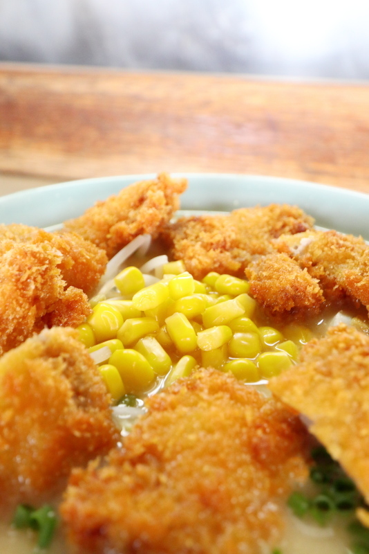 ラーメンショップ 夢眠 立田店で、唐揚げ&味噌カツラーメン_a0077663_13172974.jpg