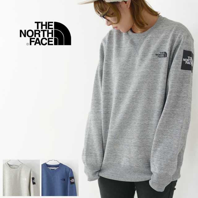 THE NORTH FACE [ザ・ノース・フェイス] Spuare Logo Crew [NT61931