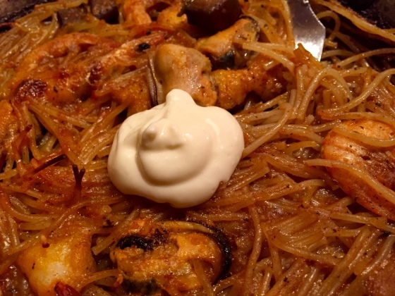 魚介のパスタパエリア_a0258686_09184903.jpeg