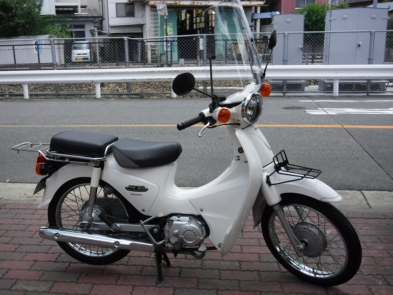 スーパーカブ110 JA07 白 中古車入荷！ : モーターヘッド サイクルショップ