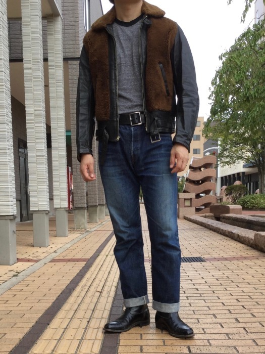 30's Laskinlamb grizzly jacket : BUTTON UP clothing