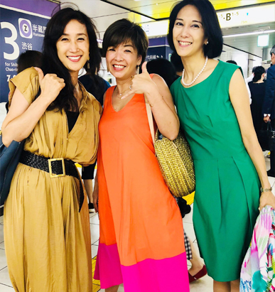 大葉ナナコさん、温井 和佳奈さん、福島 千種さん、ユール洋子さん!シンクロしまくりの夏_d0169072_16285446.jpg
