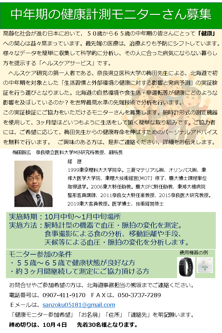 健康寿命に関心のある皆様　最先端の健康分析に参加しませんか？_b0219977_10284734.png