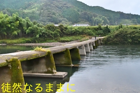 沈下橋と鉄道ホビートレイン(JR予土線)_d0285540_05490296.jpg