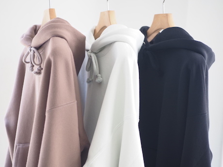BAGGY POLYESTER SWEAT P/O PARKA (A9AP01PU) | AURALEE