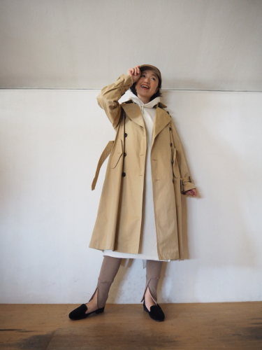 ジャケット・アウター LENO BIGTRENCHCOAT LENO 抜け感Big Trench : CASA NICE DAYS