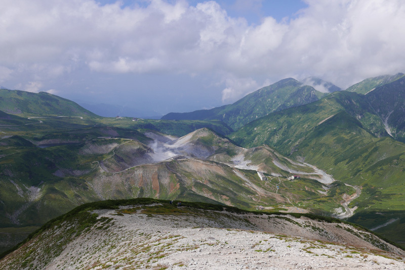 立山登山（再チャレンジ）　中篇の後半_d0161702_18542487.jpg