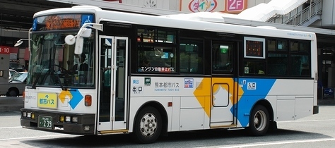 熊本市交通局・熊本都市バスの富士8E架装車_e0030537_23053050.jpg