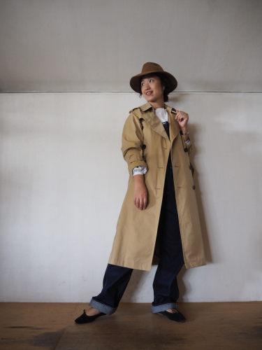 LENO 抜け感Big Trench : CASA NICE DAYS