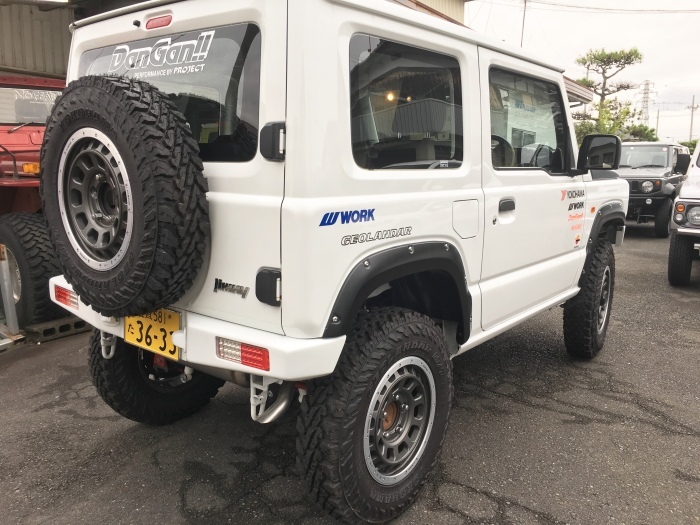 JB64用9mmオーバーフェンダー : 4WD PROJECT JB64用9mmオーバーフェンダー : 4WD PROJECT