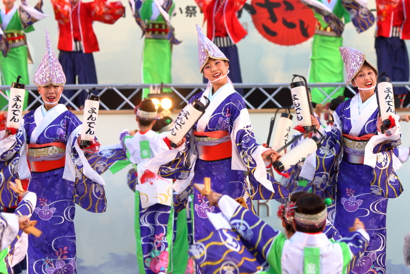 第66回よさこい祭り 前夜祭 よんでん(四国電力グループ)_a0077663_10453853.jpg