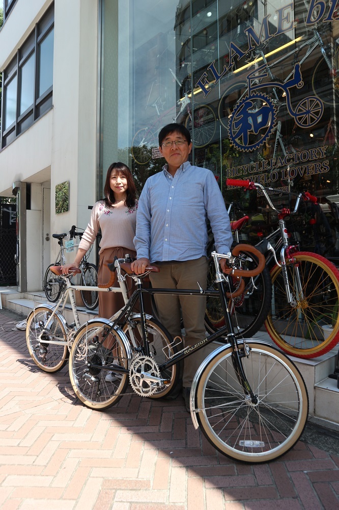9月22日　渋谷　原宿　の自転車屋　FLAME bike前です_e0188759_13383453.jpg
