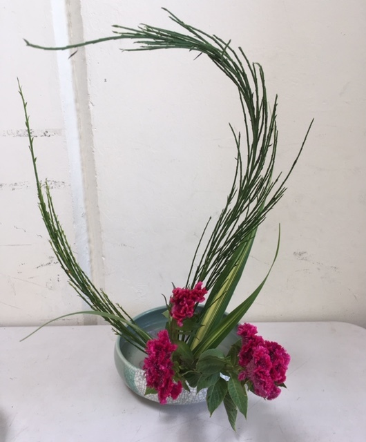 9月の生け花レッスン_e0350971_07574313.jpg