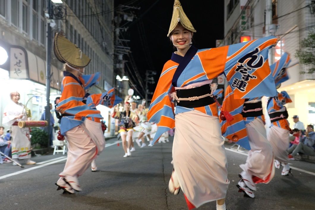 ２０１９年　みちのく阿波踊り in 郡山　①　山形んだず連　①　２０１９・０９・２１_e0143883_00153399.jpg