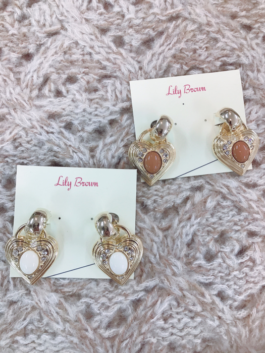 Lily Brown リリーブラウン 2way ハートピアス Dimanche News Blog Lily Brown リリーブラウン 2way ハートピアス Dimanche News Blog