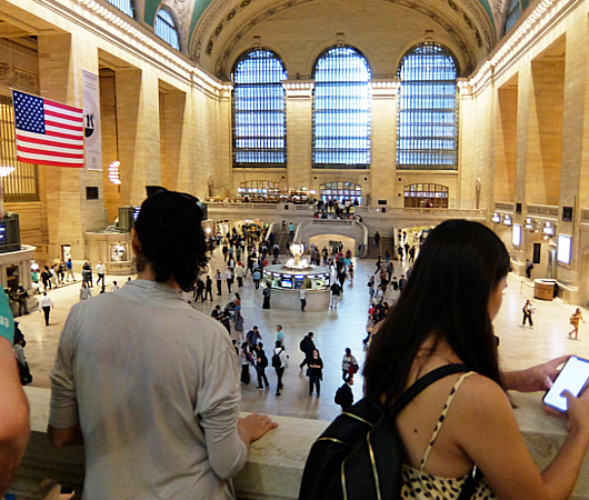 グランド セントラル駅の中央広場の風景 ニューヨークの遊び方 グランド セントラル駅の中央広場の風景 ニューヨークの遊び方