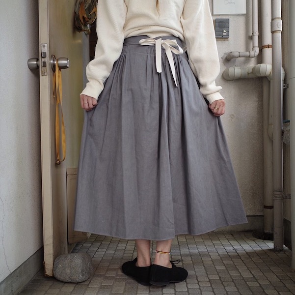 カポックプリーツスカート_d0364239_18403522.jpg