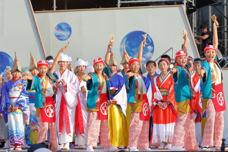第66回よさこい祭り 前夜祭 開催式典 その4_a0077663_09485454.jpg