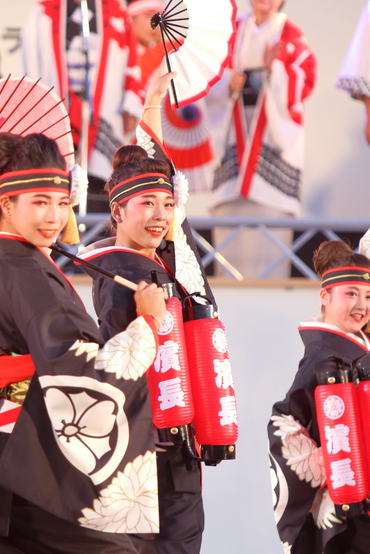 第66回よさこい祭り 前夜祭 濱長花神楽 その2_a0077663_14073431.jpg