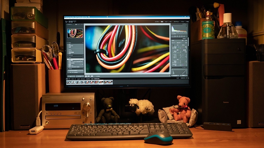 テディベアは見た・・・7年ぶりの新PC、11年ぶりの新モニター_d0353489_05091881.jpg