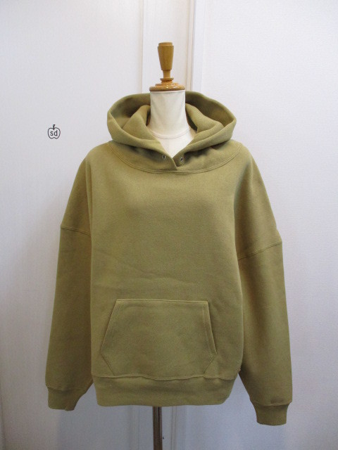 TODAYFUL【美品】Heavy Weight Sweatparka JGGSPWM Knee Length Full Zip Hoodie High Collar Casual