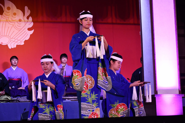 城端むぎや祭り　2019　その4　善徳寺・南砺平高校郷土芸能部_f0374895_00471622.jpg