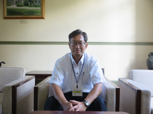 学務課 副課長 斎藤 靖様が来館_c0075701_17084244.jpg