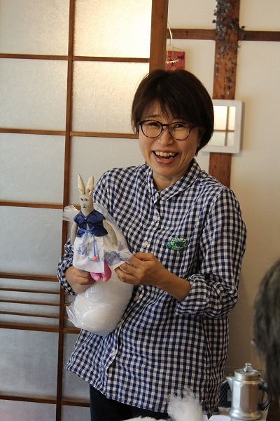 第20回にのはこ時間 『エプロンスカートのうさぎ』 IRIIRI_f0162302_19590537.jpg