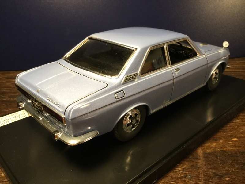 BLUEBIRD TURBO ブルーバードSSSターボS八の字シャコタン マルイ 絶版 マルイ 1/24 八の字シャコタンで走る 日産 ブルーバード