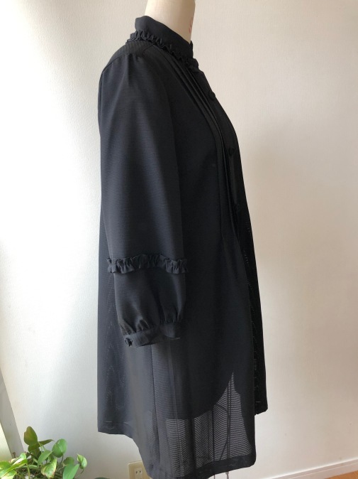 着物リメイク・絽のお着物からピンタックチュニック : harico couture