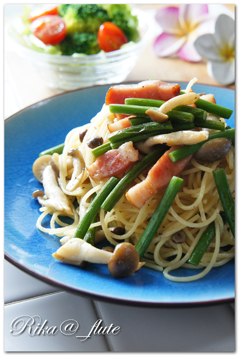 にんにくの芽の焦がしにんにくパスタ_c0103827_11485782.jpg