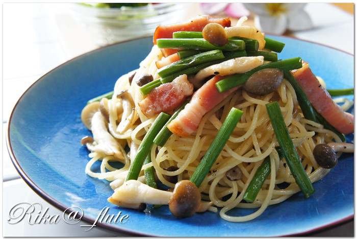 にんにくの芽の焦がしにんにくパスタ_c0103827_11490076.jpg