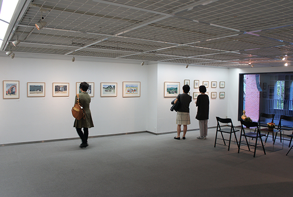 おとんの絵展 開催中です。_f0171840_10285237.jpg