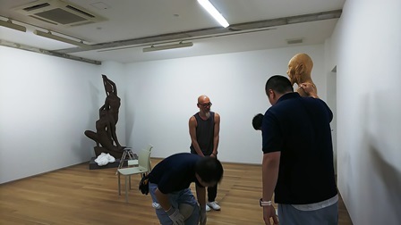 作業日誌（【親子展「まじわる所」橋本拓也/橋本堅太郎】彫刻