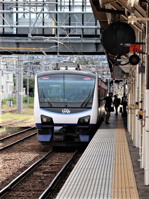 藤田八束の鉄道写真@弘前駅からの鉄道写真、奥羽線通勤通学列車は元気いっぱい、リゾート「しらかみ」は楽しげな家族たち、駅には楽しめる展示品がいっぱいです。おもてなしの駅弘前にて_d0181492_07335794.jpg