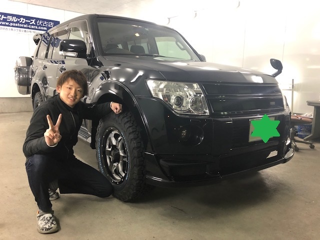 ★祝!パジェロ御納車!インプレッサご成約ありがとうございます!!★(白石店)_c0161601_17280638.jpg