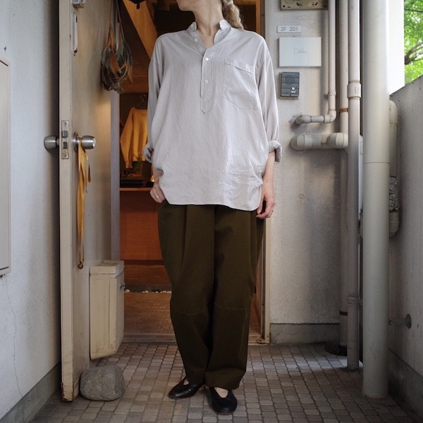 ストライプシルクシャツ_d0364239_19520094.jpg