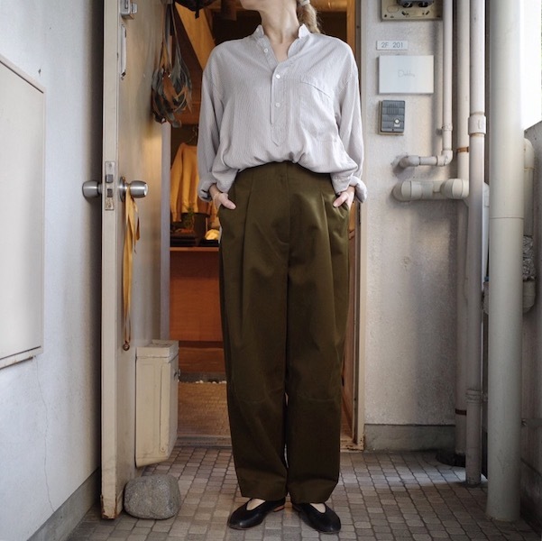 ストライプシルクシャツ_d0364239_19580676.jpg